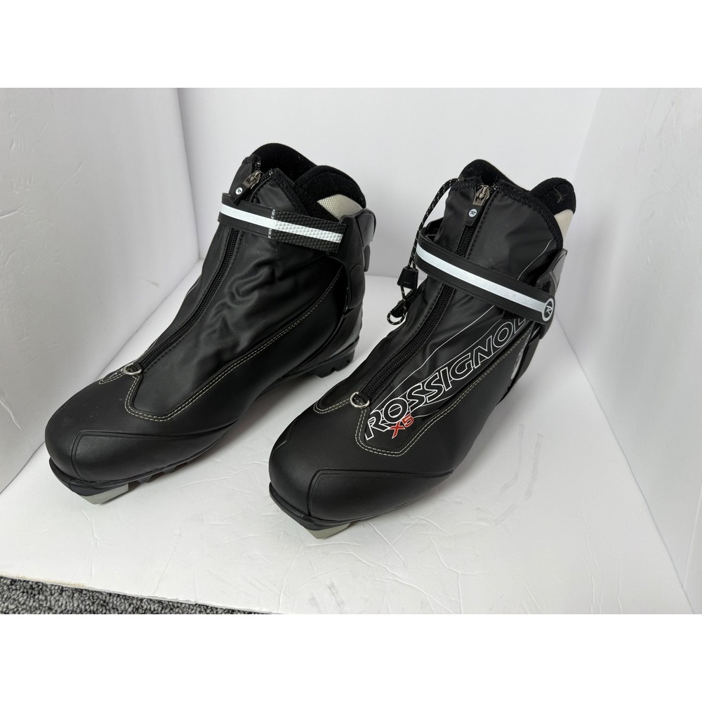 Rossignol X5 Cross Country Ski Boots Black NNN Touring Mens Size 47 517ARK